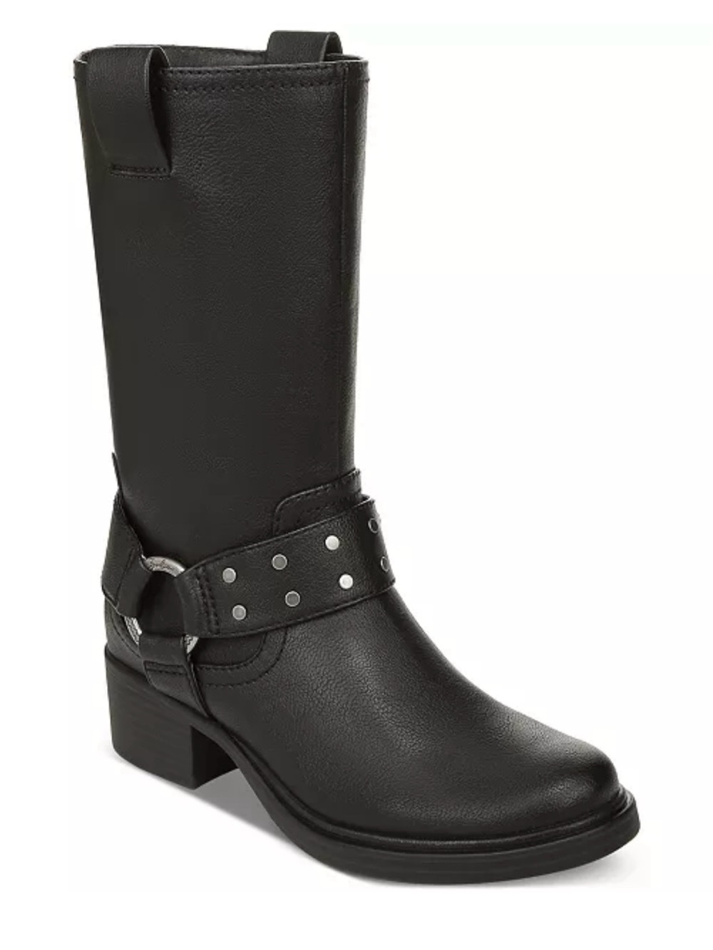 Zodiac Womens Jolie Moto Mid Shaft Boots